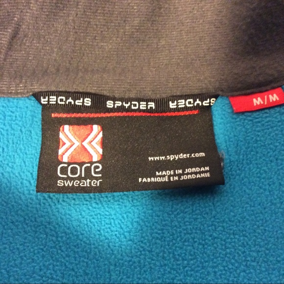 Spyder Core Sweater 1/4 Zip Pullover Mens size medium - Picture 7 of 10